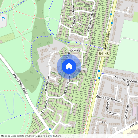 Warren House Walk, Sutton Coldfield, West Midlands, B76