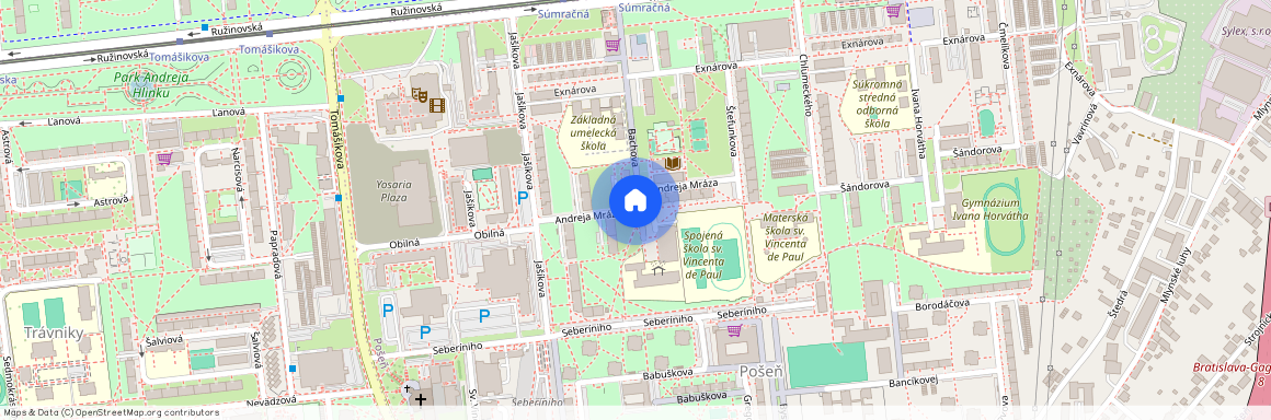 Andreja Mráza, Bratislava - Ružinov