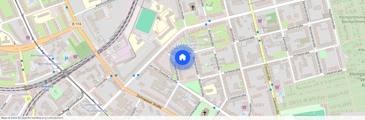 Dürerstr. 14, 09126 Chemnitz - Lutherviertel