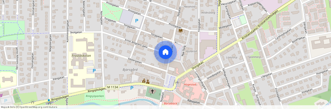 Ernst Ahlgrensgatan 1A, Hörby