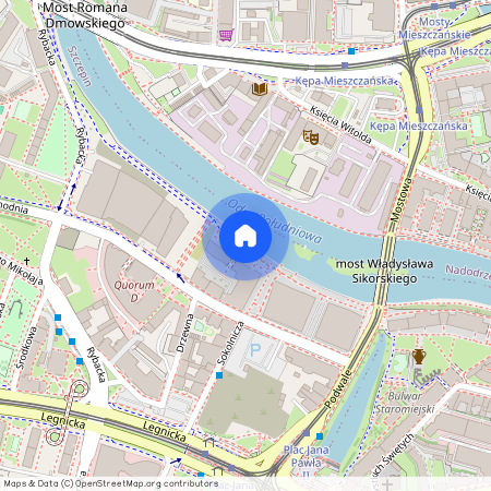 ul. gen. Władysława Sikorskiego, Szczepin, Stare Miasto, Wrocław, dolnośląskie