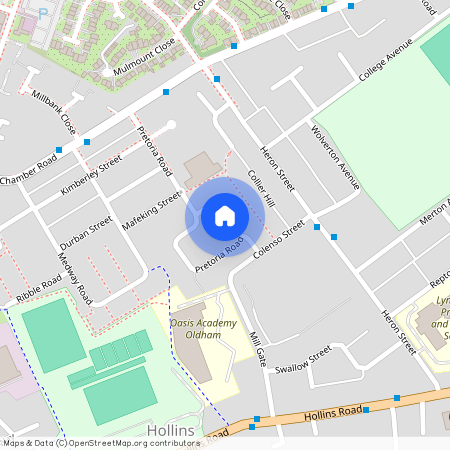 Pretoria Road, Oldham, OL8