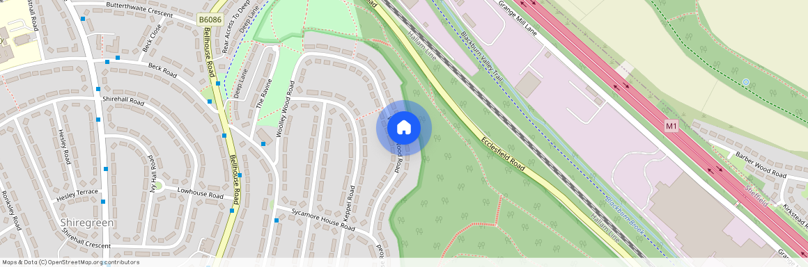 Woolley Wood Road, Sheffield, South Yorkshire, S5