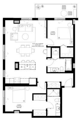 Place St Charles - Plan CC - Photo 1