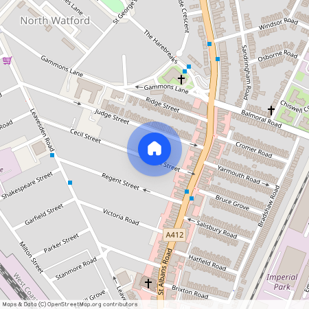 Cecil Street, Watford, Hertfordshire, WD24