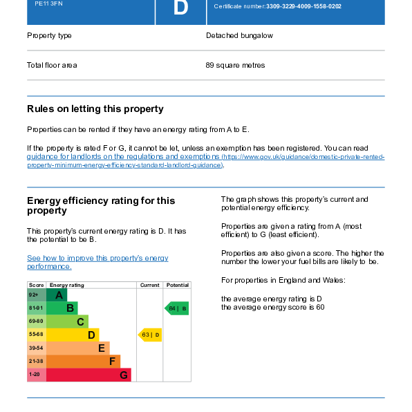 3 bedroom bungalow to rent - Photo 1