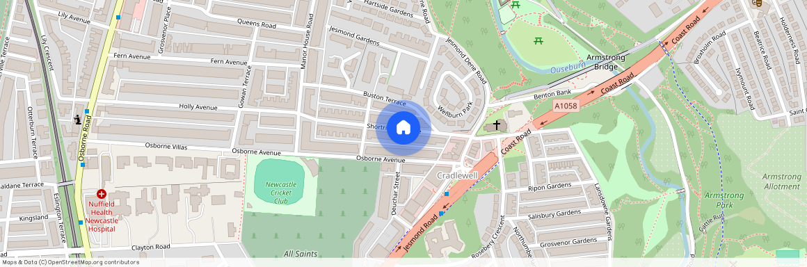 Shortridge Terrace, Jesmond, Newcastle upon Tyne NE2