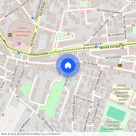 Via Francesco Calzolari, 29 50126 Firenze FI, Gavinana