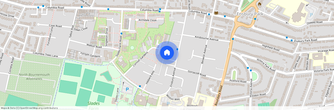 Ensbury Gardens, Ensbury Park, Bournemouth, BH10