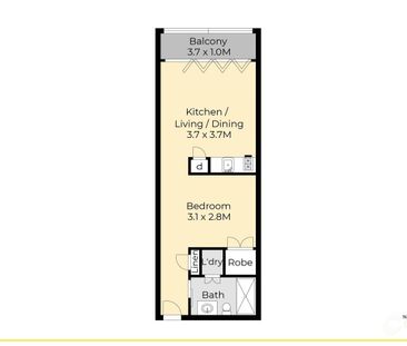 Fully Furnished Central Park – Spacious East-Facing 1 Bedroom Apart... - Photo 3