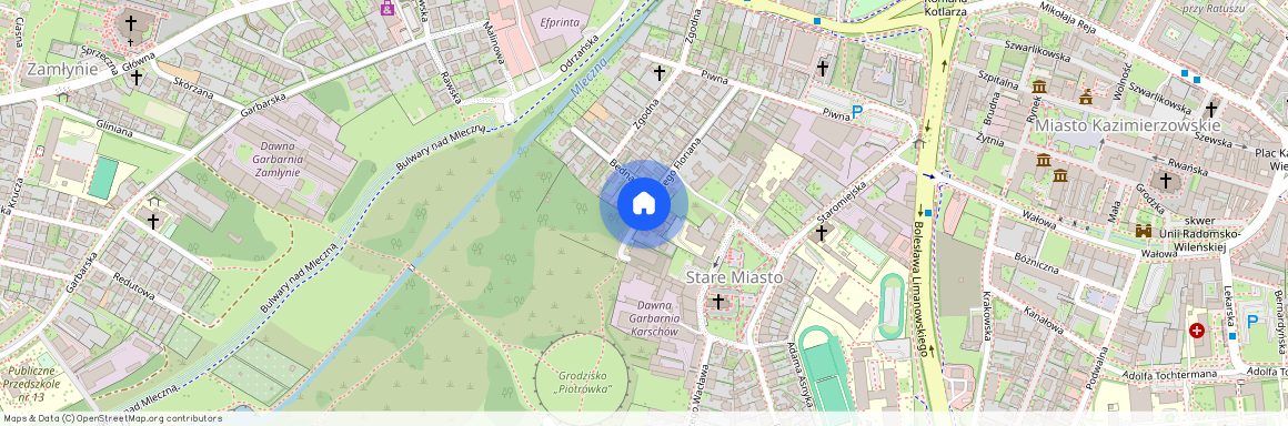 ul. św. Floriana, Stare Miasto, Radom, mazowieckie