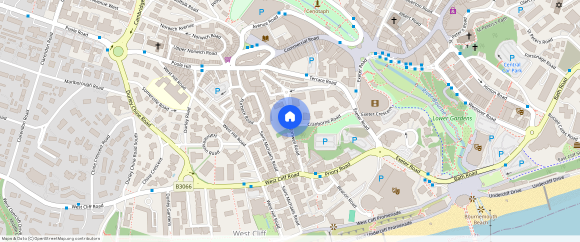 Bournemouth, Tregonwell Road, BH2, Dorset