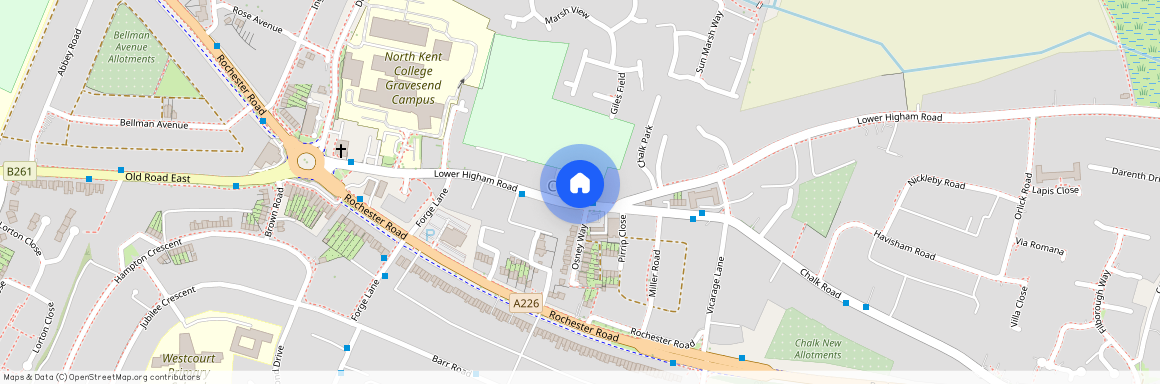 Lower Higham Road, Gravesend, Kent, DA12