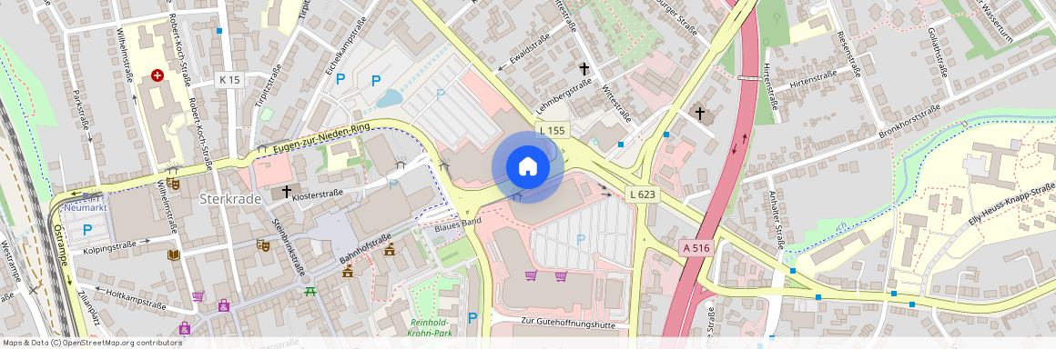 Bahnhofstrasse, 46145, Bahnhofstrasse    Oberhausen