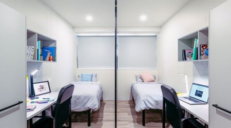 Two bedrooms and one bathroom that can be split into groups. 【2 weeks rent free】 - Photo 3