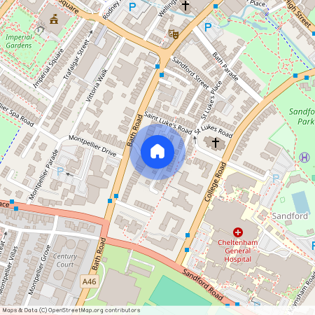 Central Cheltenham GL53 7RB