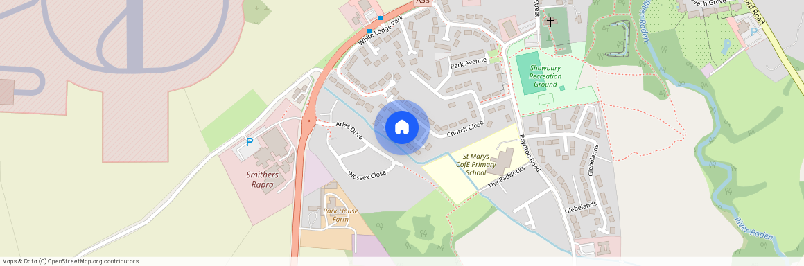Leasows Park, Shawbury, Shrewsbury, Shropshire, SY4