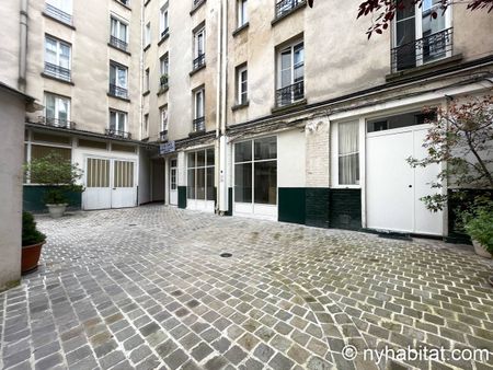 Logement à Paris, Location meublée - Studio T1 - Belleville, Bastille - République (PA-1198) - Photo 2