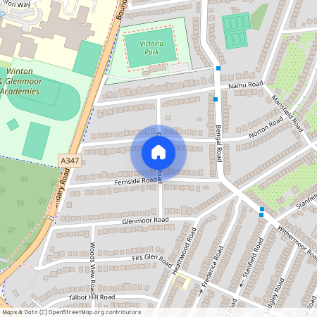 Greenwood Road. Winton, Bournemouth, BH9