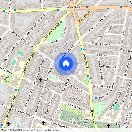 Clifton Hill, Central Brighton, BN1 3HR, Brighton