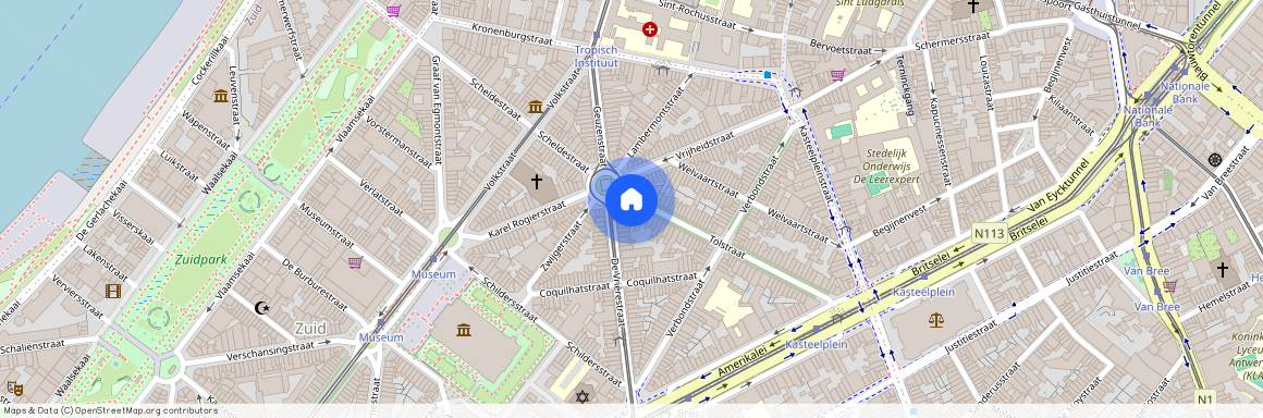 Tolstraat 11/2 - 2000 Antwerpen