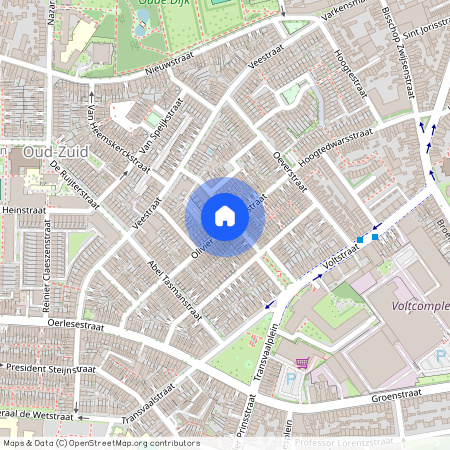 Zeeheldenbuurt, 5021 SL, Olivier van Noortstraat, Tilburg