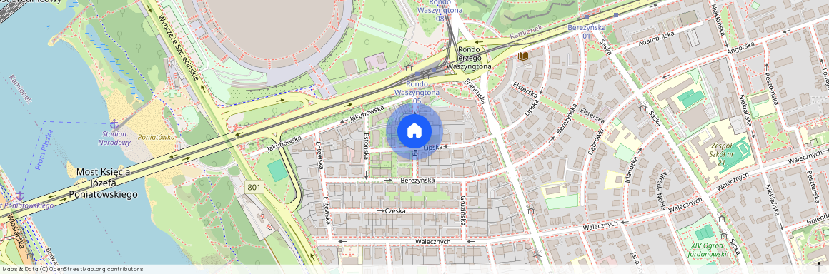 ul. Finlandzka, Saska Kępa, Praga-Południe, Warszawa, mazowieckie