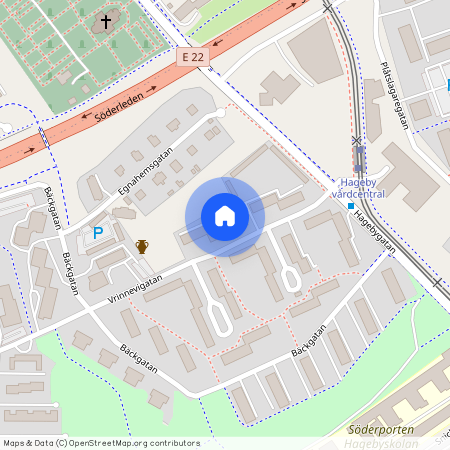 Vrinnevigatan 8 B, Hageby