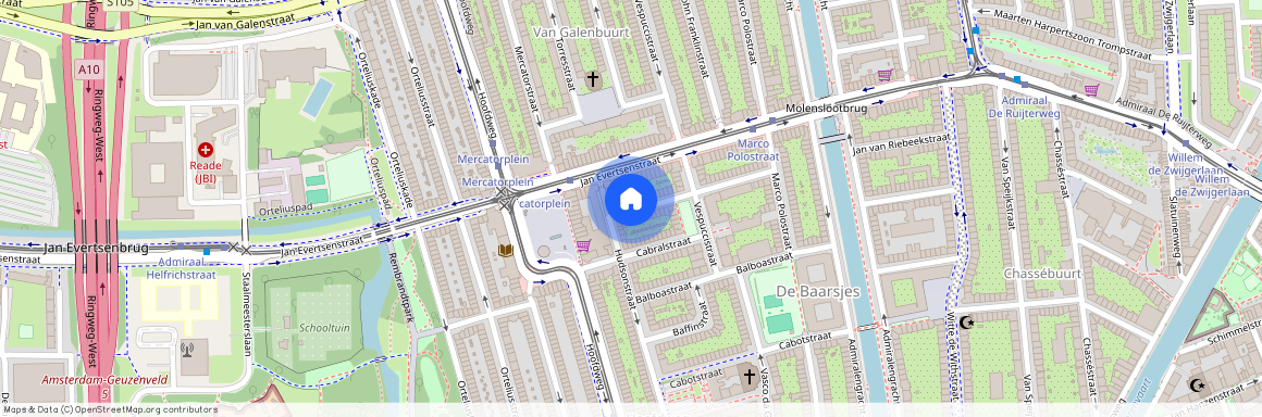 Hoofdweg e.o., 1057 TA, Bartholomeus Diazstraat, Amsterdam