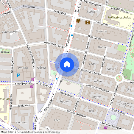 Möllevången, Malmö, Skåne, Kristianstadsgatan 3 A