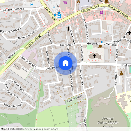 Lisburn Street, Alnwick, Northumberland, NE66