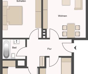 Telgte: Helle 3-Zimmer-Wohnung mit attraktivem SW-Balkon - Photo 5