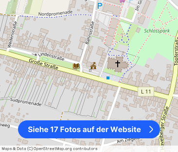 Große, helle Erdgeschoss-Wohnung mit Gartennutzung in Bad Wilsnack - Foto 1