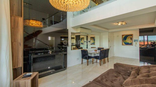 Apartamento duplex de 1 suíte e 2 vagas com churrasqueira no Passo da Areia - COD: 24076 - Foto 1