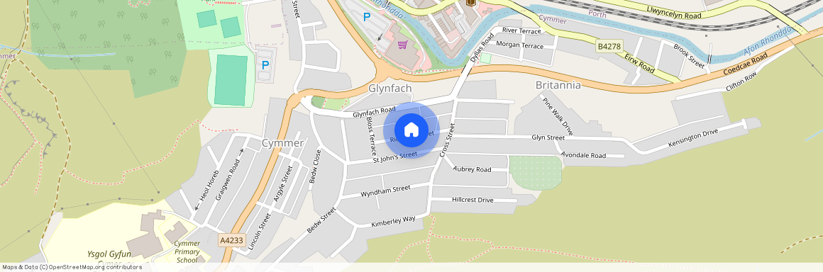 Rickards Street, Porth, CF39