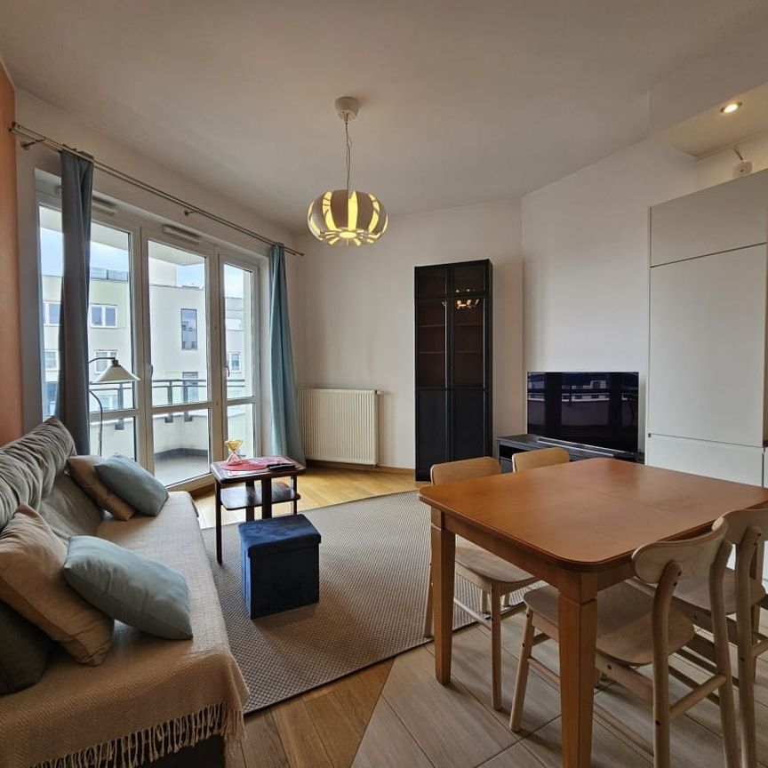 Mieszkanie na Mokotowie dwupokojowe z garażem 45.74 m² - Zdjęcie 1