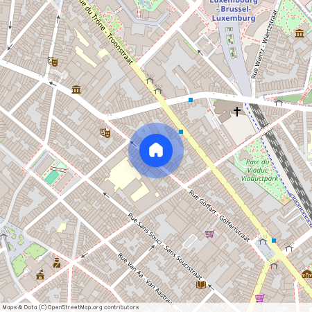 Rue Goffart - Goffartstraat 42, 1050 Ixelles - Elsene, Belgium