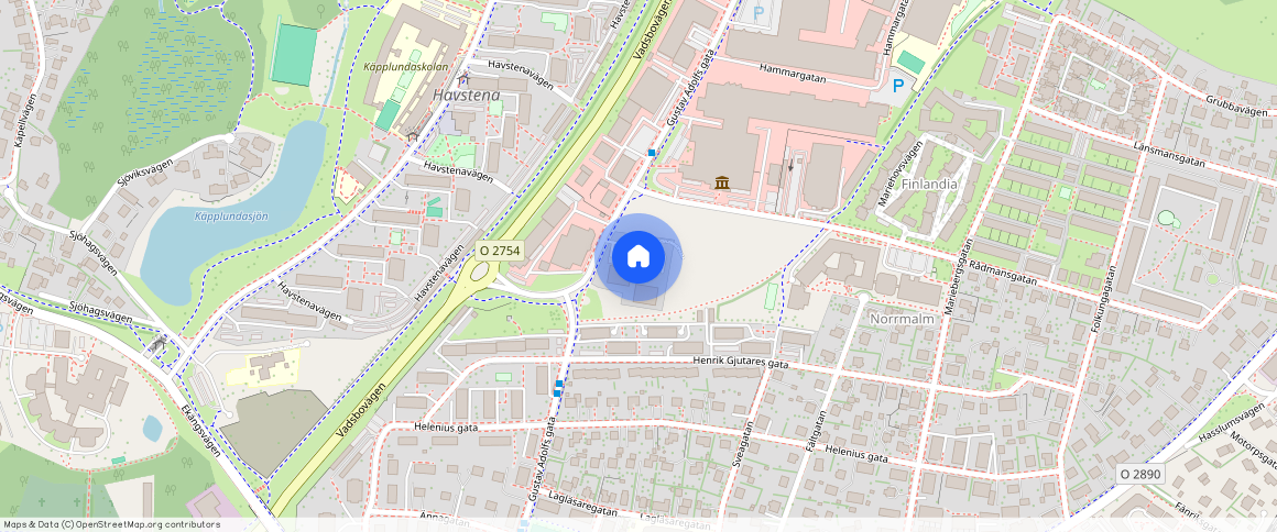 Gustav Adolfs gata **, Mossagården