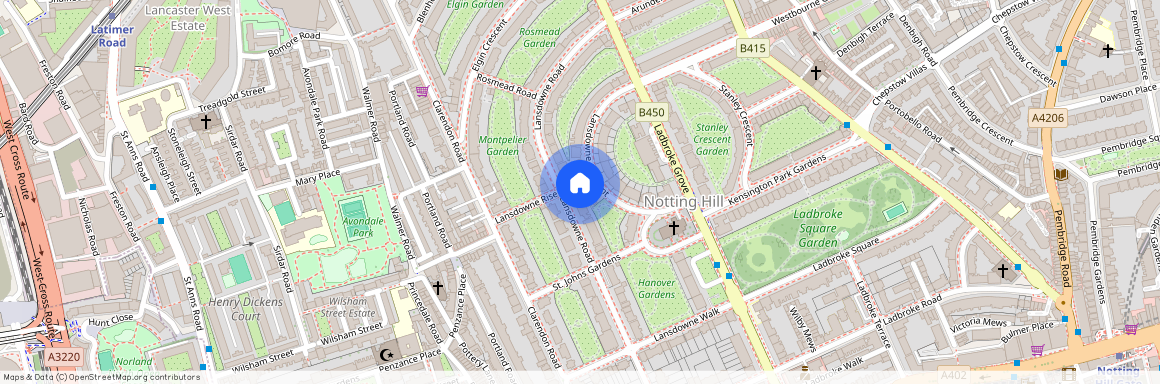 Lansdowne Crescent, Notting Hill, W11