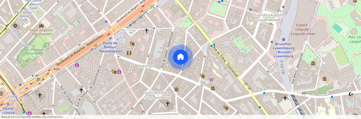 Rue d'Alsace-Lorraine 16ab, 1050 Ixelles