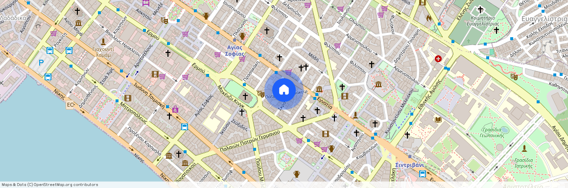 Πατριάρχου Ιωακείμ 11 (54622), Αγία Σοφία (Κέντρο Θεσσαλονίκης)