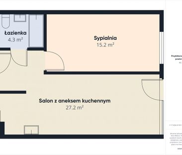 Ciche mieszkanie z dwoma miejscami w garażu! 47.35 m² - Фото 6