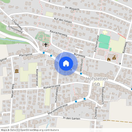 4114, Hofstetten-Flüh, Flühstrasse