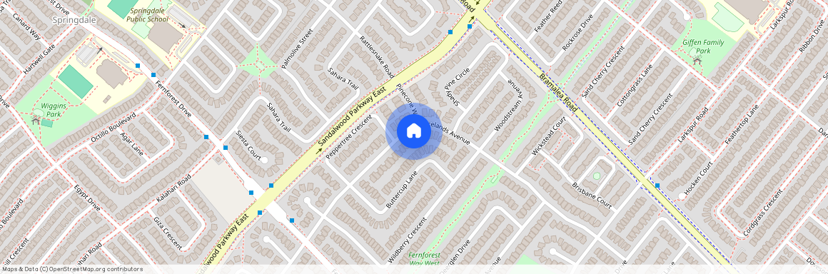 68 SPRUCELANDS AVENUE, Brampton, Sandringham-Wellington