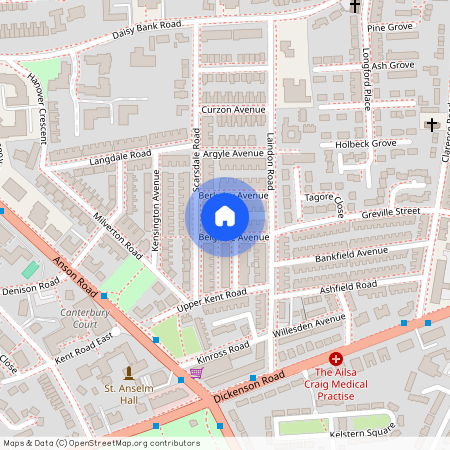 Belgrave Avenue, Manchester M14