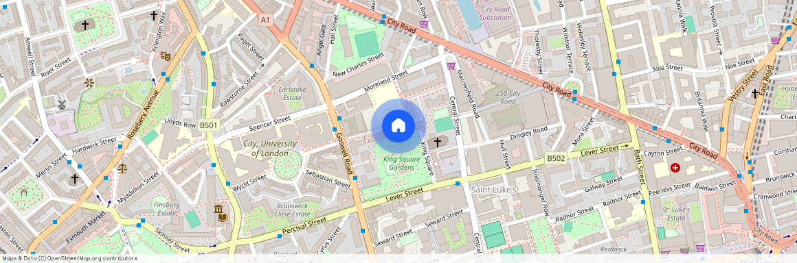 King Square, EC1, London