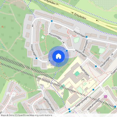 Hökarängen, Stockholm, Hauptvägen 82