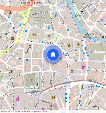 Top Right Room, 22-24 Bank Street, Sheffield, S1 2DS