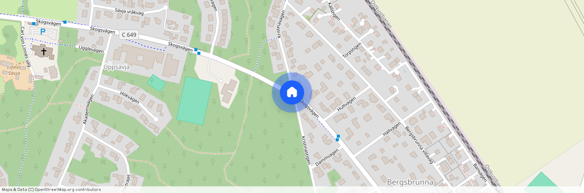 Skogsvägen, Uppsala