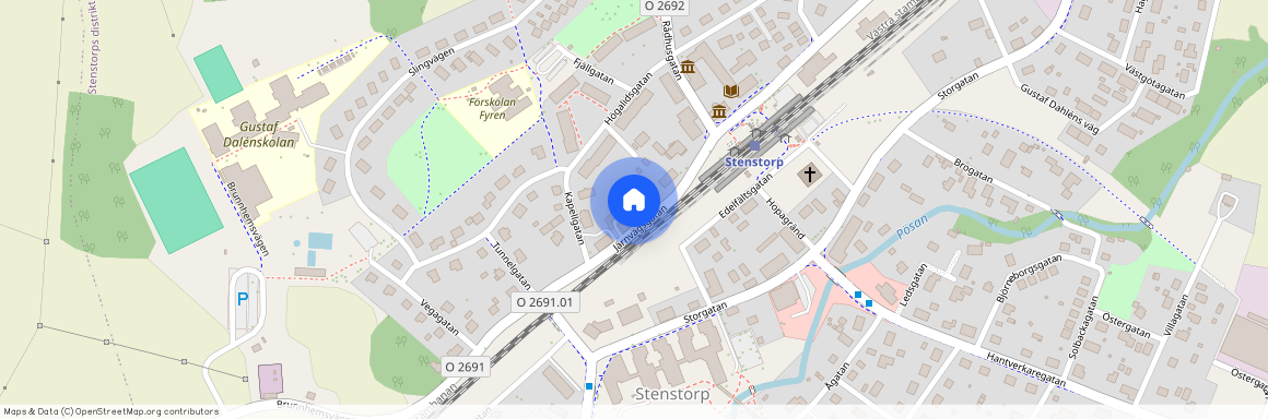 Falköping, Järnvägsgatan, 17E, 52161, Stenstorp